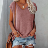 Deliora - Women Cotton Breathable Flow Fit T Shirt