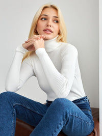 Alvera - Womens Classic High Neck Sweater