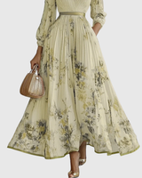 Meira - Pleated Maxi Dress