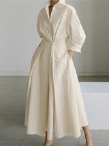 Lynn – Elegant maxi blusekjole