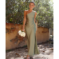 Jocelisse - Elegant Asymmetric Long Dress