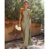 Jocelisse - Elegant Asymmetric Long Dress