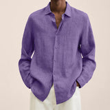 Olivane - Tailored Linen Long Sleeve Shirt