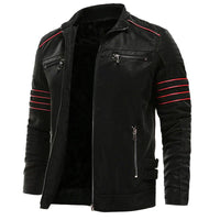 Evander – Men’s Stand Collar Jacket with Side Pockets