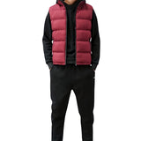 Caelan – Men’s Lightweight Sleeveless Puffer Gilet with High Zip Collar