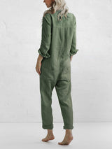 Amandine - Casual Long Sleeve Jumpsuit