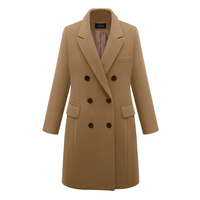 Elowra – Long Wool Coat for Women