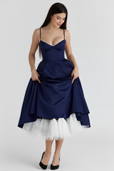 Dlarisse - Double Layer Midi Dress