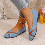 Elvaria – Elegant Cross Strap Womens Shoes