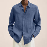 Olivane - Tailored Linen Long Sleeve Shirt