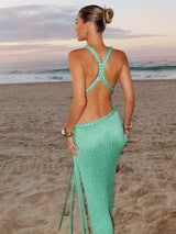 Celarique - Knit Maxi Dress