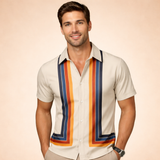 Arnold - Mens Retro Style Button Shirt
