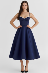 Dlarisse - Double Layer Midi Dress