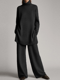 Rebecca – Relaxed Fit Ribbed Womens Loungewear Set
