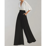 Celiane – Womens Wide Leg Fitted Jumpsuit