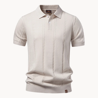 Montrivo - Modern Textured Mens Polo