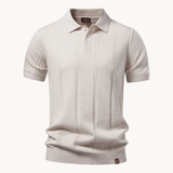 Montrivo - Modern Textured Mens Polo