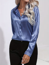 Julia – Women’s Satin Blouse