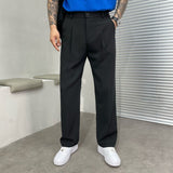 Vittorio – Pantaloni eleganti a gamba larga da uomo