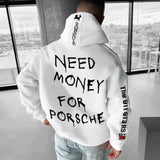 Herre Hættetrøje – Racing Print Pullover