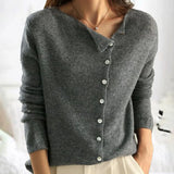 Elegant High-Quality Cashmere Cardigan Perfect for Autumn