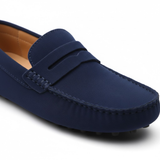Caviero - Genuine Leather Men Driving Loafers Slip On