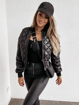 Elowira – Women Short Zip Quilted Jacket