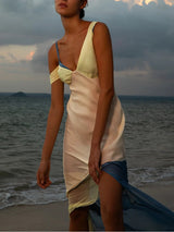 Thames - Splice Midi Dress