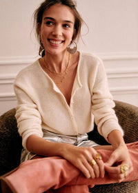 Zachary  - Soft Cashmere Style Cardigan For Women