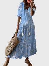 Amelisse - Boho Summer Maxi Dress