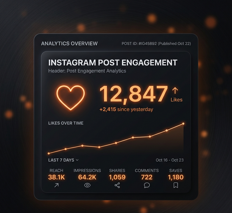 Instagram Likes Flow