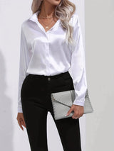 Julia – Women’s Satin Blouse