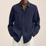 Olivane - Tailored Linen Long Sleeve Shirt