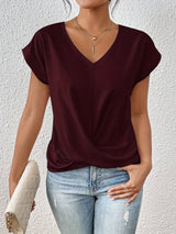 Nadia – Komfortabel kvinders t-shirt med sweetheart-udskæring
