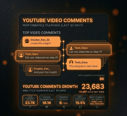 YouTube Comments Flow