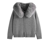 Elaria  - Faux Fur Cardigan