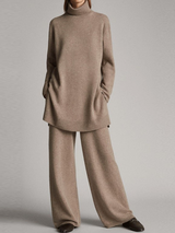 Rebecca – Relaxed Fit Ribbed Womens Loungewear Set
