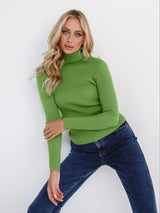 Alvera - Womens Classic High Neck Sweater