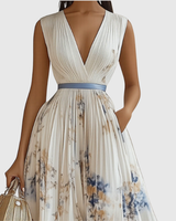 Meira - Pleated Maxi Dress