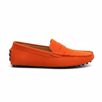 Caviero - Genuine Leather Men Driving Loafers Slip On