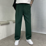 Vittorio – Pantaloni eleganti a gamba larga da uomo
