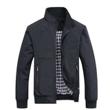 Valtiero – Lightweight Casual Jacket With Stand Collar