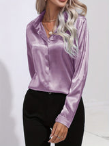 Julia – Women’s Satin Blouse
