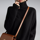 Evelora – Cashmere Turtleneck Jumper for Women