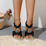 Avalisse – Platform Ring Strap Sandals Women