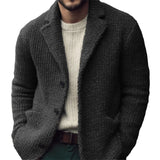 Derinor – Men’s Soft Knit Cardigan with Button Closure