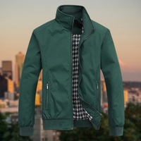 Valtiero – Lightweight Casual Jacket With Stand Collar