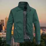 Valtiero – Lightweight Casual Jacket With Stand Collar