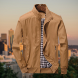 Valtiero – Lightweight Casual Jacket With Stand Collar