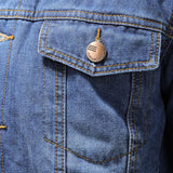 Brendall – Men’s Lined Denim Jacket